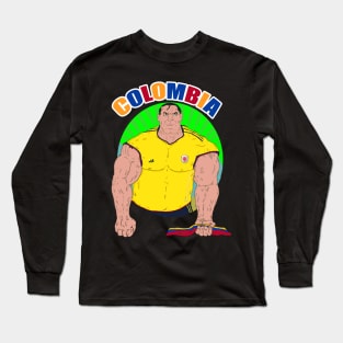 colombia socccer Long Sleeve T-Shirt